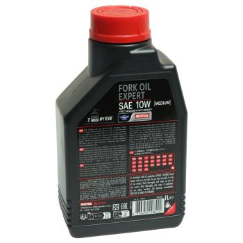 1 449 р. Масло для мотовилок и амортизаторов FORK OIL EXPERT MEDIUM 10W псинт.1л MOTUL MOTUL 112952  с доставкой в г. Майкоп. Увеличить фотографию 2