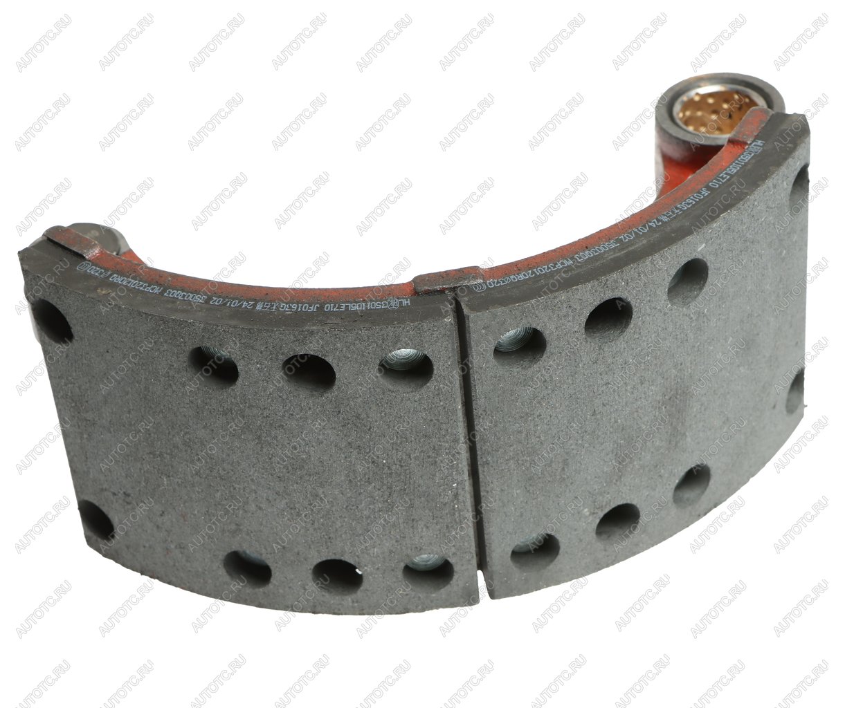 5 849 р. Колодки тормозные JAC N90 КАМАЗ Компас-9 передние барабанные (1шт.) (нижняя) PSP PSP ps1650013  с доставкой в г. Майкоп