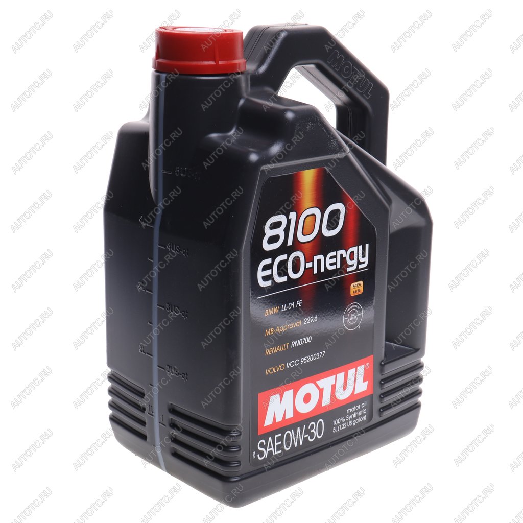 7 249 р. Масло моторное 8100 ECO-NERGY 0W30 синт.5л MOTUL MOTUL 113555  с доставкой в г. Майкоп