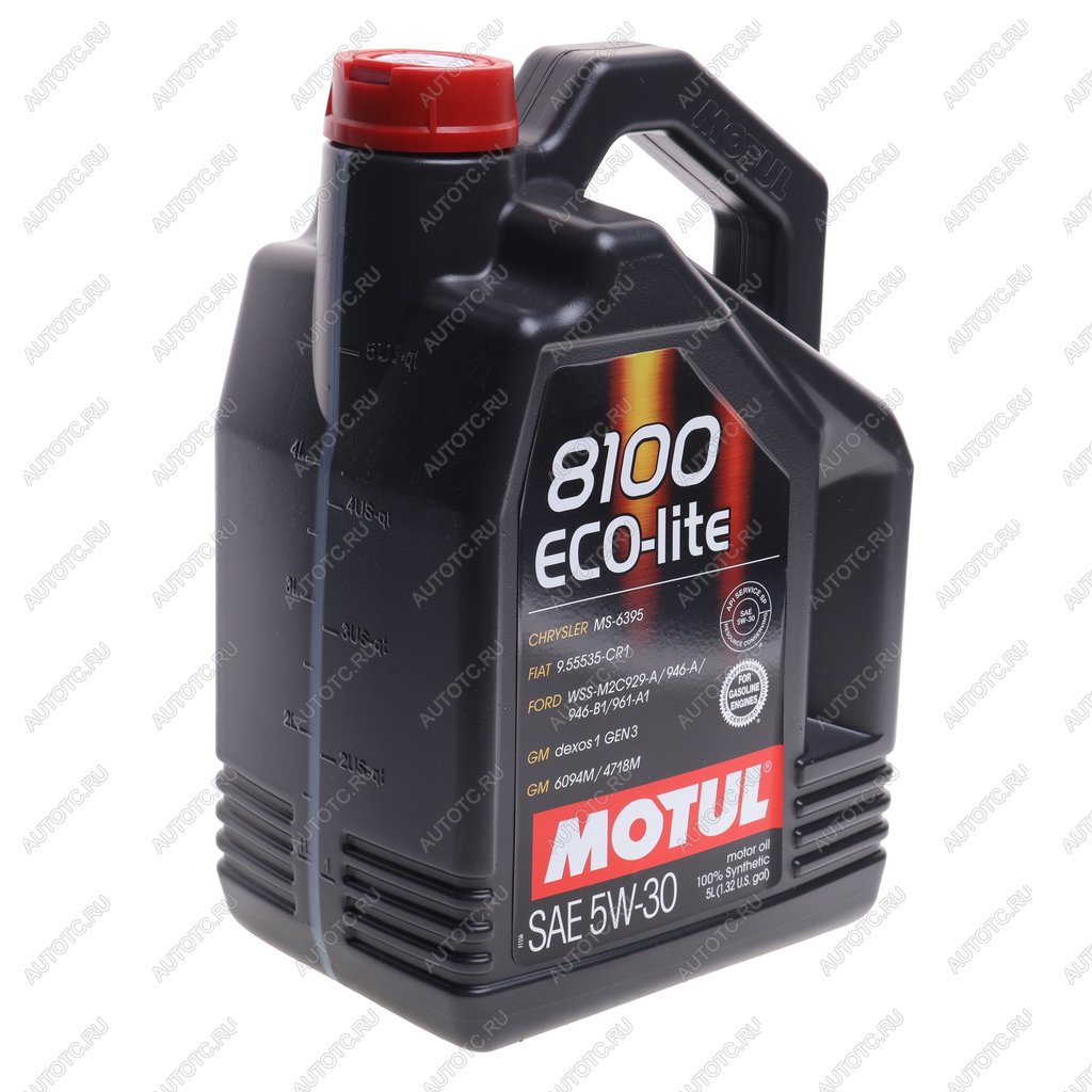6 349 р. Масло моторное 8100 ECO-LITE 5W30 синт.5л MOTUL MOTUL 113498  с доставкой в г. Майкоп