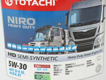 9 999 р. Масло дизельное NIRO HD CI-4SLE7 5W30 псинт.19л TOTACHI TOTACHI 1d720  с доставкой в г. Майкоп. Увеличить фотографию 2