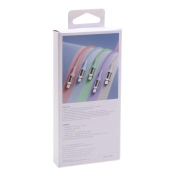 779 р. Кабель USB Type C-USB Type C 1м THREEKEY THREEKEY tk-nb05 60w white  с доставкой в г. Майкоп. Увеличить фотографию 3