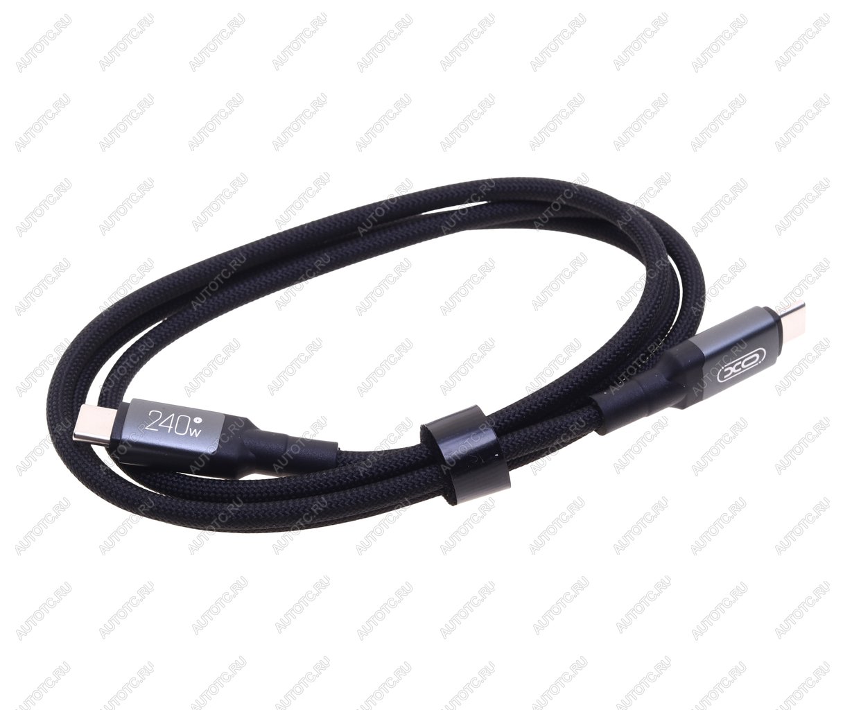 649 р. Кабель USB Type C-USB Type C 1м XO XO nb-q264a black  с доставкой в г. Майкоп