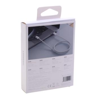 539 р. Кабель USB Type C-USB Type C 1м THREEKEY THREEKEY tk-nb07 60w white  с доставкой в г. Майкоп. Увеличить фотографию 3