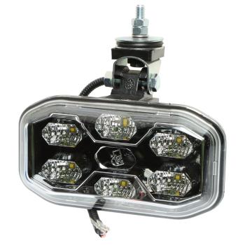 3 799 р. Фара рабочего света 12V (рассеянный свет) (разъем 2-клеммный) светодиодная (на пластик) РУДЕНСК РУДЕНСК 112.17.74.3711-10  с доставкой в г. Майкоп. Увеличить фотографию 1