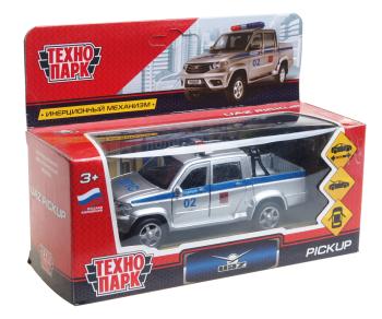 1 559 р. Модель автомобиля UAZ PICKUP металлическая 1:43 ТЕХНОПАРК ТЕХНОПАРК pickup-p  с доставкой в г. Майкоп. Увеличить фотографию 1