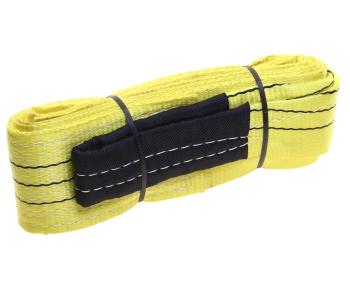 1 129 р. Трос буксировочный 10т 5м-90мм ленточный (петля-петля) HITCH HITCH sz088724  с доставкой в г. Майкоп. Увеличить фотографию 1