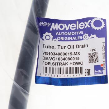 569 р. Трубка топливная SITRAK HOWO дв.WD615 ТНВД MOVELEX MOVELEX vg1034080015-mx  с доставкой в г. Майкоп. Увеличить фотографию 4