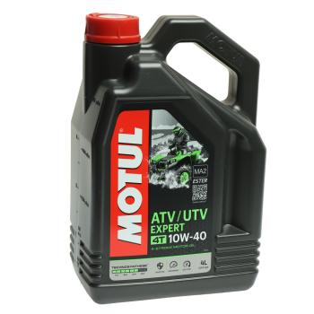 4 999 р. Масло моторное для 4-х тактных двигателей ATV-UTV EXPERT 4T 10W40 псинт.4л MOTUL MOTUL 113175  с доставкой в г. Майкоп. Увеличить фотографию 1