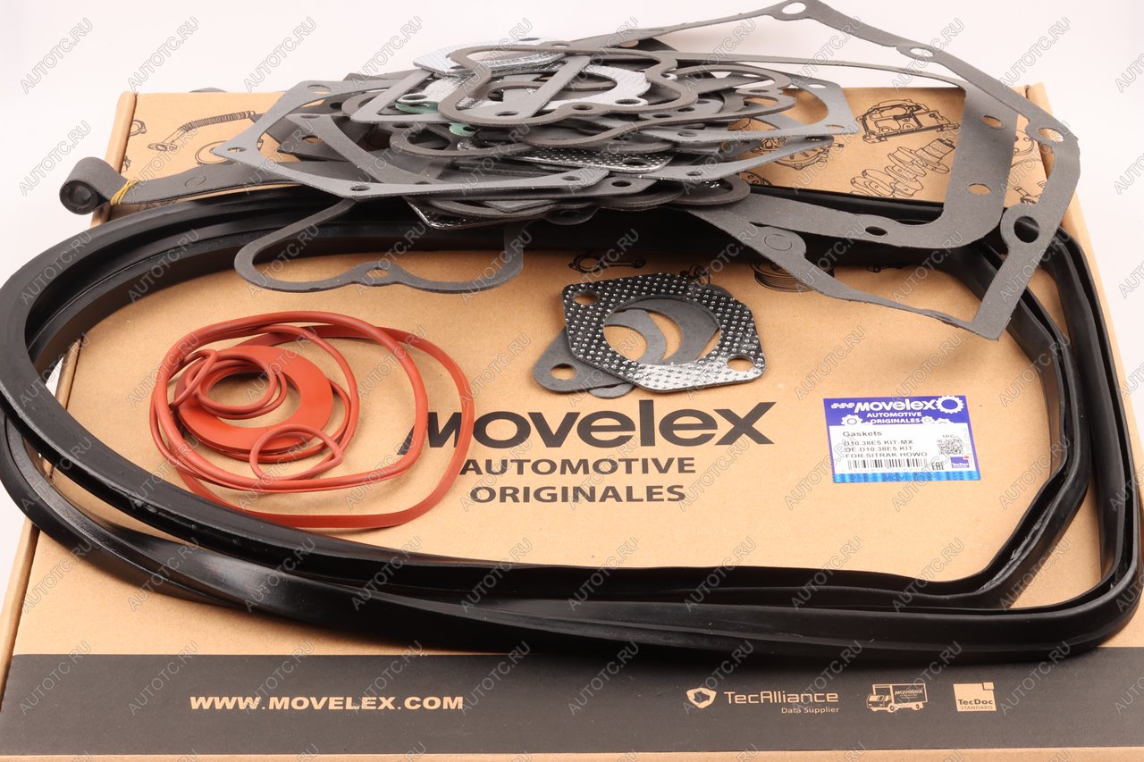 8 649 р. Прокладка двигателя SITRAK HOWO дв.D10.38E5 полный комплект MOVELEX MOVELEX d10.38e5kit-mx  с доставкой в г. Майкоп
