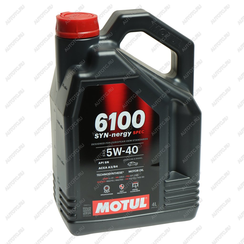4 649 р. Масло моторное 6100 SYNERGIE 5W40 псинт.4л MOTUL MOTUL 112926  с доставкой в г. Майкоп
