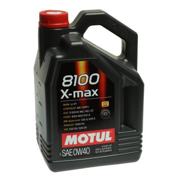 7 249 р. Масло моторное 8100 X-MAX 0W40 синт.5л MOTUL MOTUL 113223  с доставкой в г. Майкоп. Увеличить фотографию 1