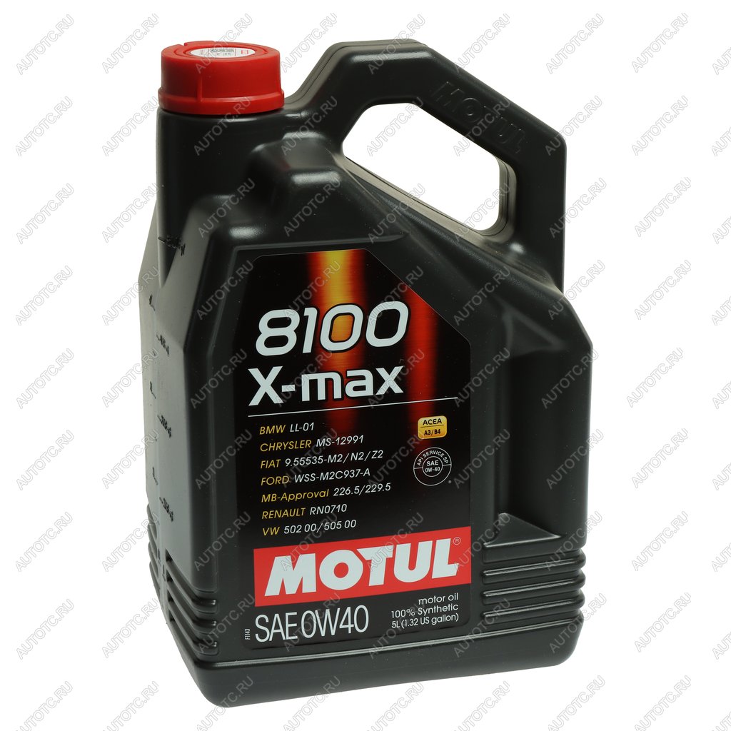 7 249 р. Масло моторное 8100 X-MAX 0W40 синт.5л MOTUL MOTUL 113223  с доставкой в г. Майкоп