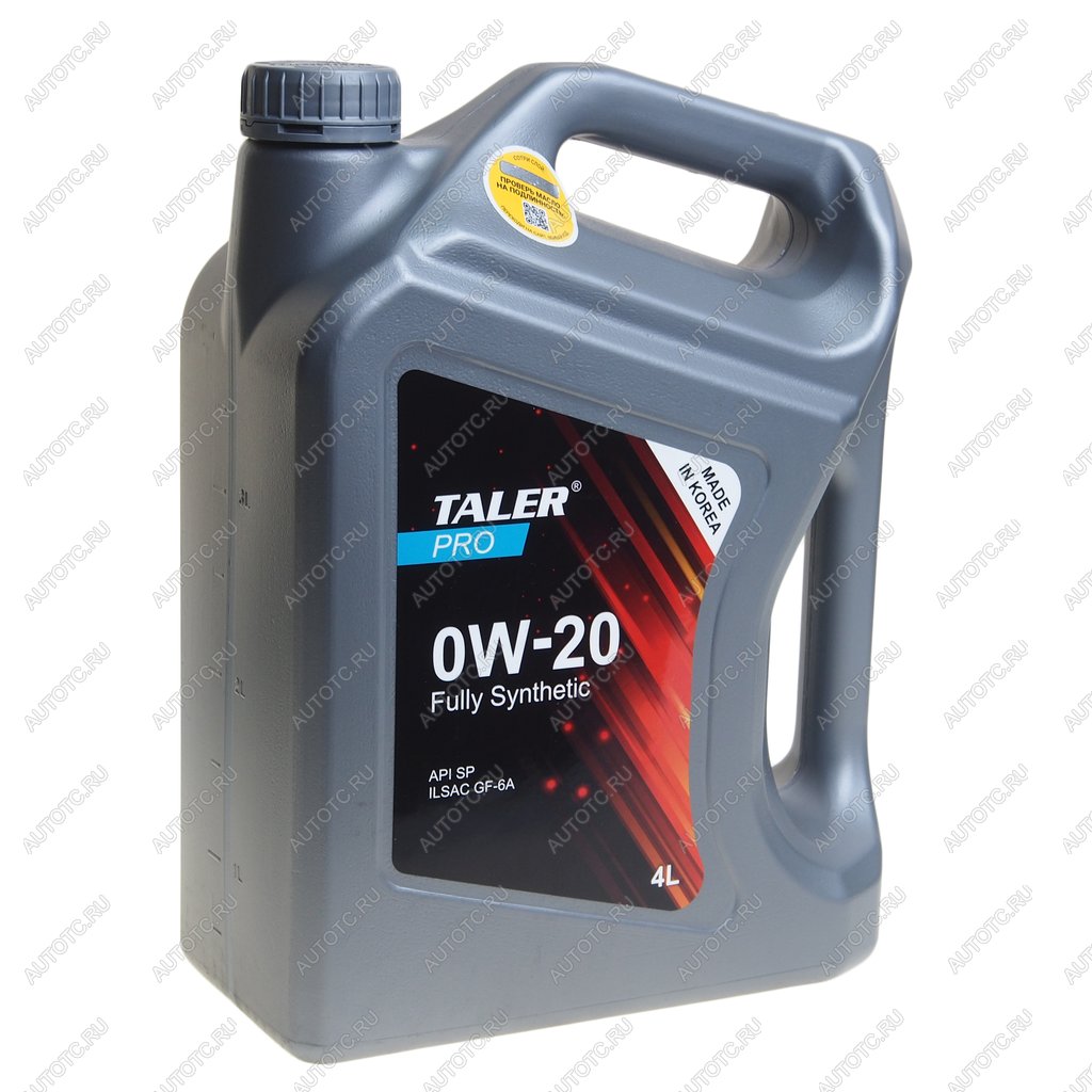 2 699 р. Масло моторное PRO SPCF-6 0W20 синт.4л TALER TALER 700422  с доставкой в г. Майкоп