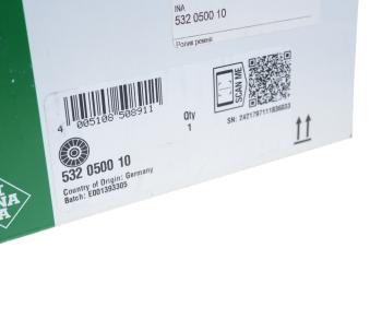 2 899 р. Ролик приводного ремня SKODA Fabia (01-) обводной INA INA 532050010  с доставкой в г. Майкоп. Увеличить фотографию 4