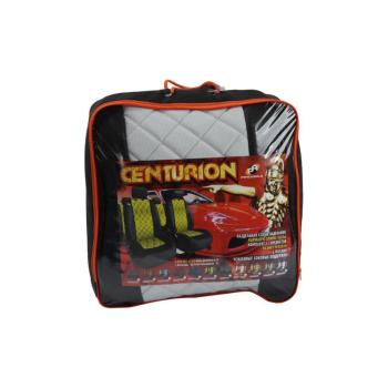 5 699 р. Авточехлы универсальные экокожа черно-белые комплект Centurion Brevon PANDORA-A PANDORA-A cen-1105 bkwt  с доставкой в г. Майкоп. Увеличить фотографию 3