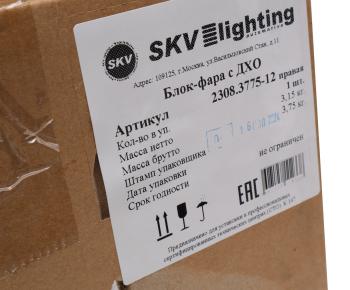 17 399 р. Фара блок УАЗ-3163 с 2014г. правая НО SKV SKV 2308.3775-12  с доставкой в г. Майкоп. Увеличить фотографию 6