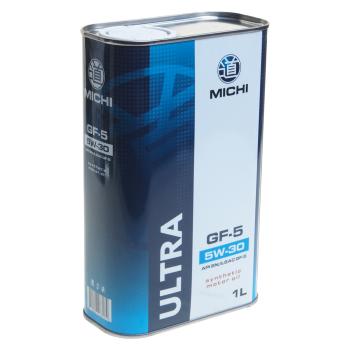 799 р. Масло моторное ULTRA GF-5 5W30 синт.1л MICHI MICHI 4637264  с доставкой в г. Майкоп. Увеличить фотографию 1