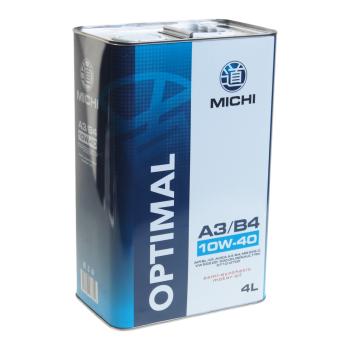 2 069 р. Масло моторное OPTIMAL A3B4 10W40 псинт.4л MICHI MICHI 4637325  с доставкой в г. Майкоп. Увеличить фотографию 1