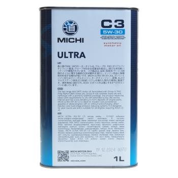 879 р. Масло моторное ULTRA C3 5W30 синт.1л MICHI MICHI 4637172  с доставкой в г. Майкоп. Увеличить фотографию 3