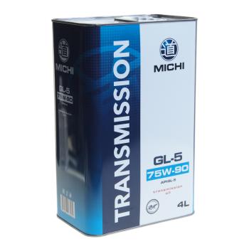 2 699 р. Масло трансмиссионное GL-5 Transmission 75W90 синт 4л MICHI MICHI 4637462  с доставкой в г. Майкоп. Увеличить фотографию 1