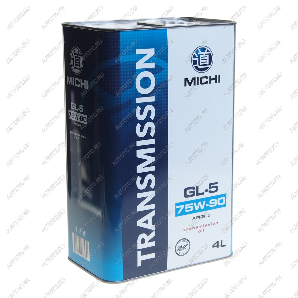 2 699 р. Масло трансмиссионное GL-5 Transmission 75W90 синт 4л MICHI MICHI 4637462  с доставкой в г. Майкоп