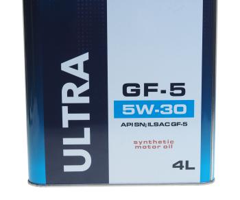 2 469 р. Масло моторное ULTRA GF-5 5W30 синт.4л MICHI MICHI 4637271  с доставкой в г. Майкоп. Увеличить фотографию 2