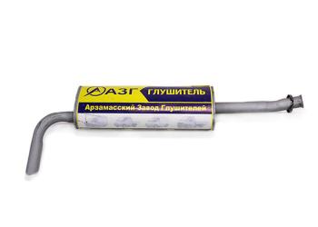 5 599 р. Глушитель ГАЗ-3302,3221 дв.CUMMINS 2.8,УМЗ-4216 ЕВРО-4 выход боковой усиленный АЗГ АЗГ 3221-1201008-51  с доставкой в г. Майкоп. Увеличить фотографию 1