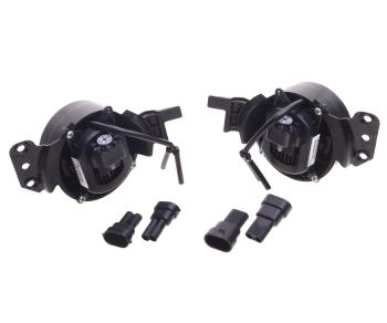 12 999 р. Фара противотуманная BMW 3 (E46,E90),5 (E60) светодиодная комплект (2шт.) MTF MTF fl07bw  с доставкой в г. Майкоп. Увеличить фотографию 2