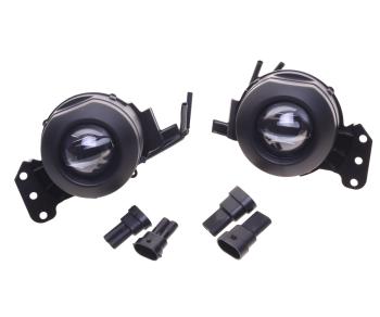 12 999 р. Фара противотуманная BMW 3 (E46,E90),5 (E60) светодиодная комплект (2шт.) MTF MTF fl07bw  с доставкой в г. Майкоп. Увеличить фотографию 1