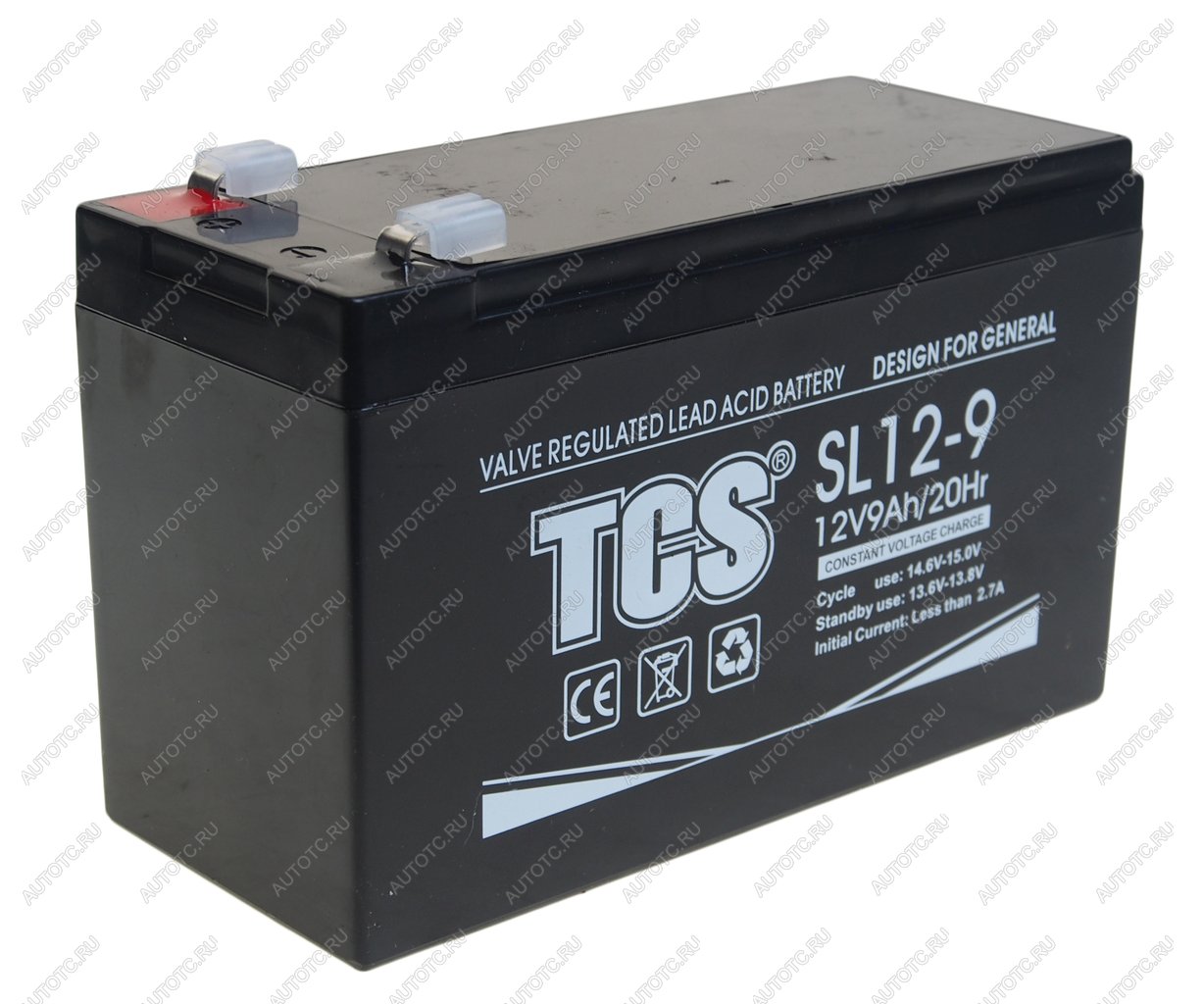 2 499 р. Аккумулятор TCS SL 9Ач TCS 6ст9 sl 12-9  с доставкой в г. Майкоп