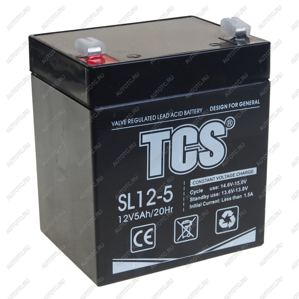 1 549 р. Аккумулятор TCS SL 5Ач TCS 6ст5 sl 12-5  с доставкой в г. Майкоп