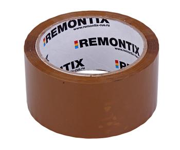 83 р. Скотч упаковочный 50ммх57м коричневый REMONTIX REMONTIX 6448  с доставкой в г. Майкоп. Увеличить фотографию 1
