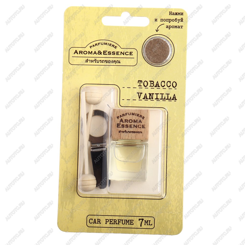 192 р. Ароматизатор на дефлектор жидкостный (tobacco vanille) 7мл Aroma & Essence FOUETTE FOUETTE aed-05  с доставкой в г. Майкоп
