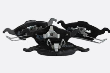 1 699 р. Колодки тормозные FORD Focus 1 (98-04) передние (4шт.) BSG BSG bsg30200018  с доставкой в г. Майкоп. Увеличить фотографию 1
