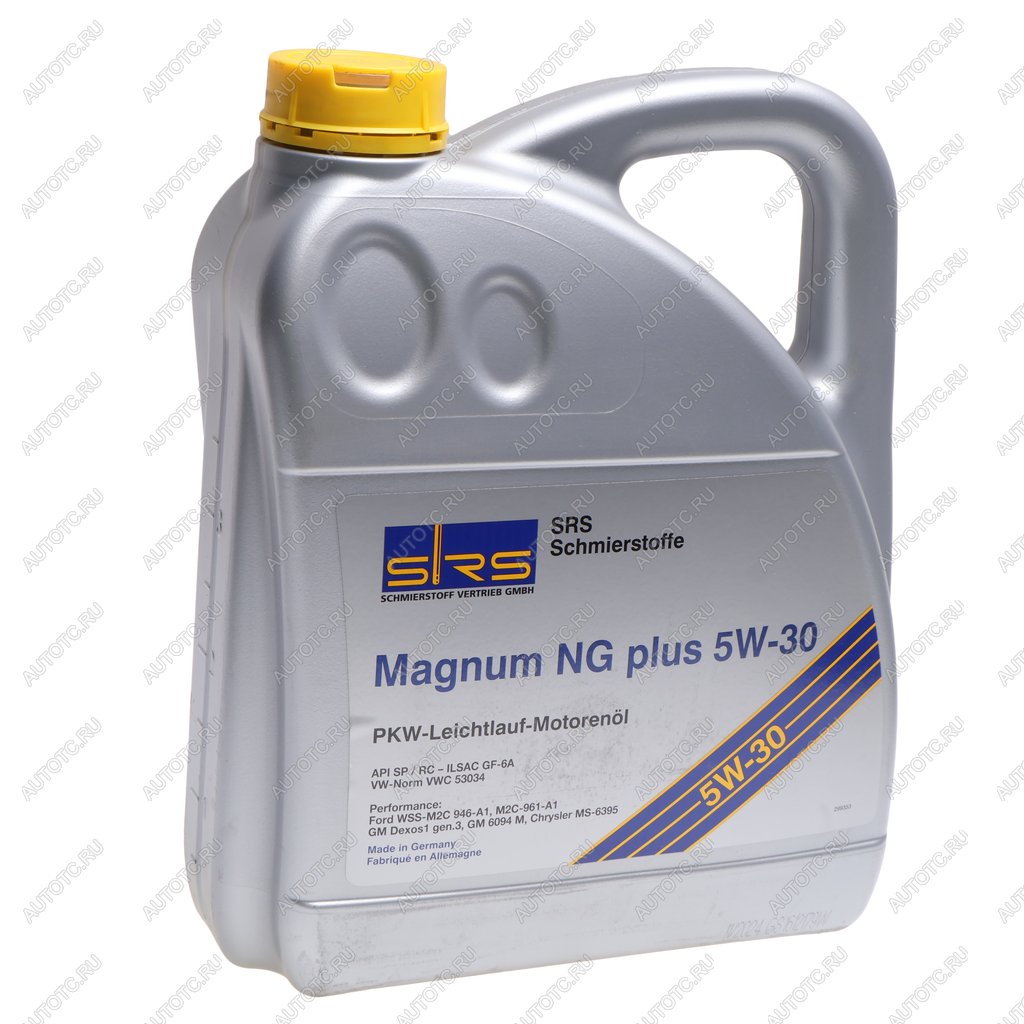 5 649 р. Масло моторное MAGNUM NG PLUS 5W30 синт.4л SRS SRS 4033885002315  с доставкой в г. Майкоп