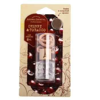 175 р. Ароматизатор подвесной жидкостный (cherry&tobacco) с деревянной крышкой 8г Aroma Cristal FOUETTE FOUETTE crys-02  с доставкой в г. Майкоп. Увеличить фотографию 1