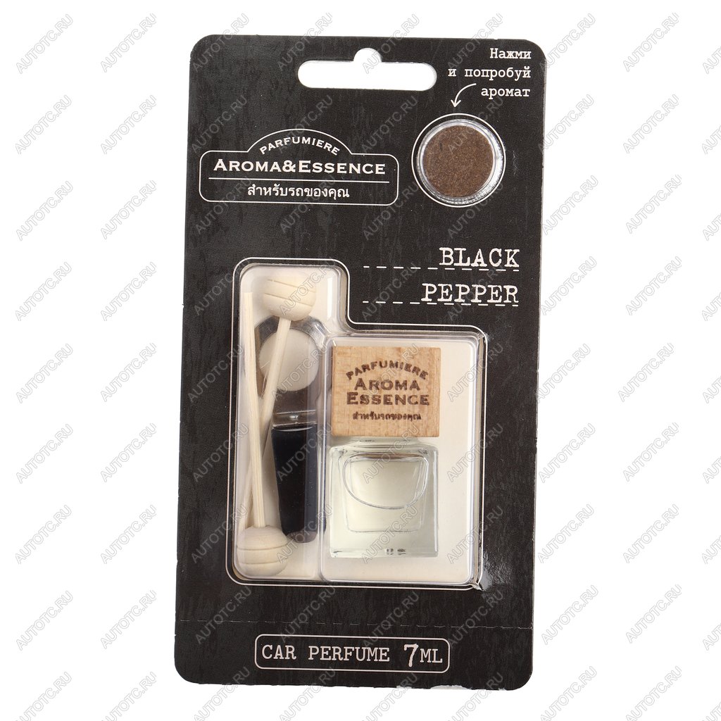 192 р. Ароматизатор на дефлектор жидкостный (black pepper) 7мл Aroma & Essence FOUETTE FOUETTE aed-06  с доставкой в г. Майкоп