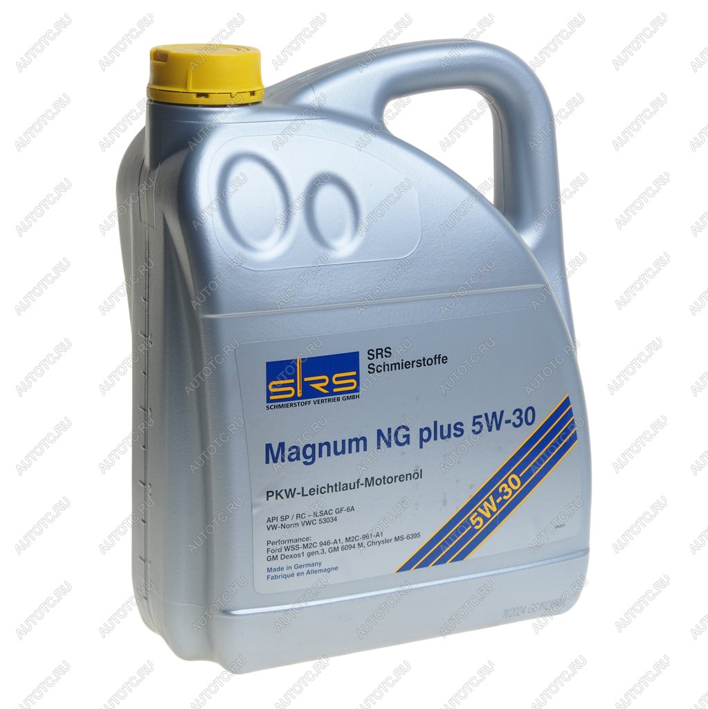 6 999 р. Масло моторное MAGNUM NG PLUS 5W30 синт.5л SRS SRS 4033885002261  с доставкой в г. Майкоп