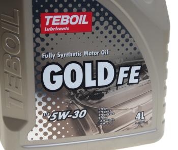 2 299 р. Масло моторное GOLD FE 5W30 синт.4л TEBOIL TEBOIL 3470594  с доставкой в г. Майкоп. Увеличить фотографию 2