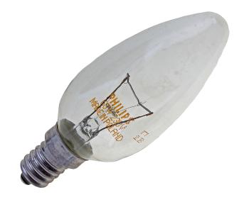 55 р. Лампа накаливания E14 B35 60W PHILIPS PHILIPS c0018645  с доставкой в г. Майкоп. Увеличить фотографию 1