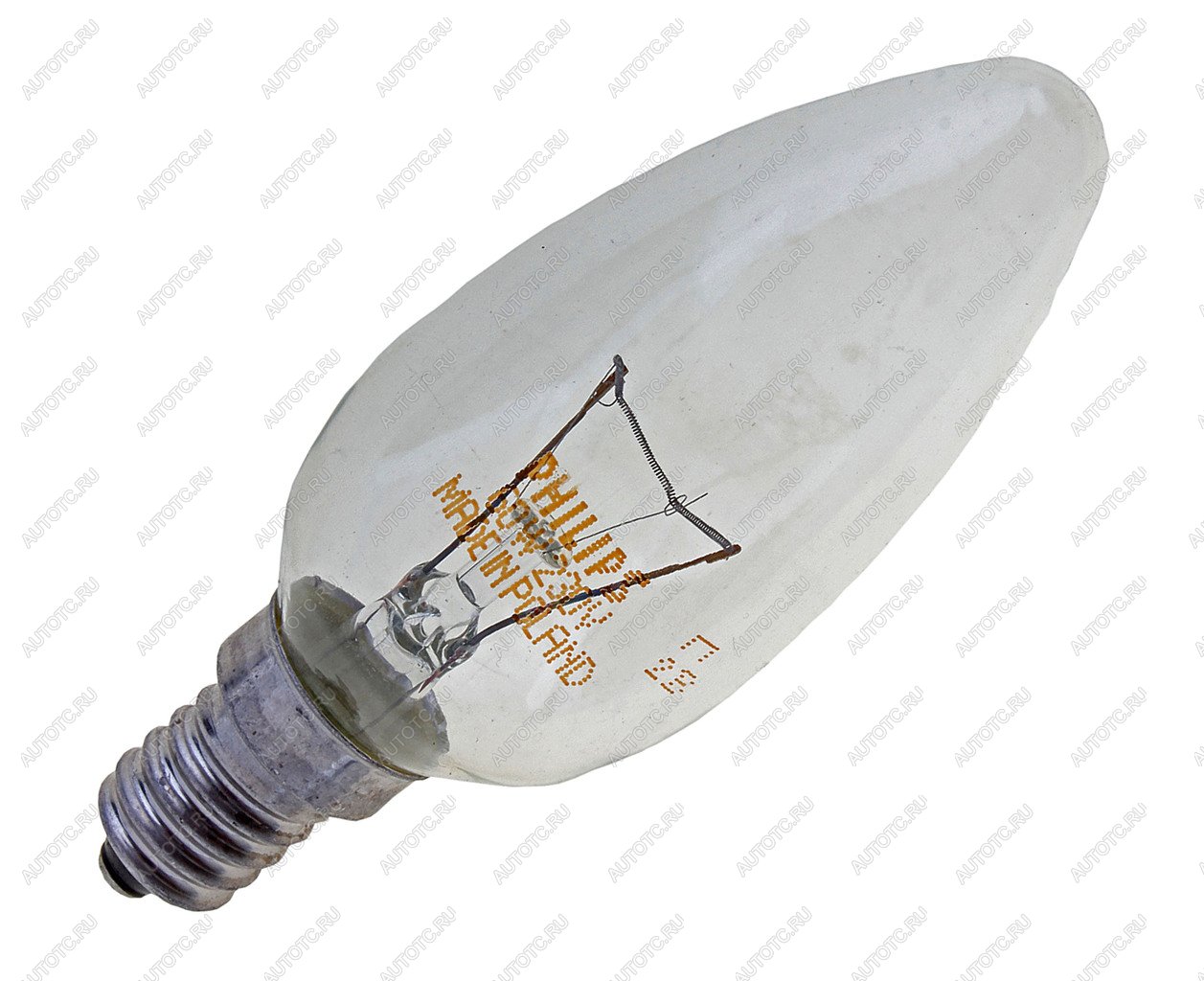 55 р. Лампа накаливания E14 B35 60W PHILIPS PHILIPS c0018645  с доставкой в г. Майкоп