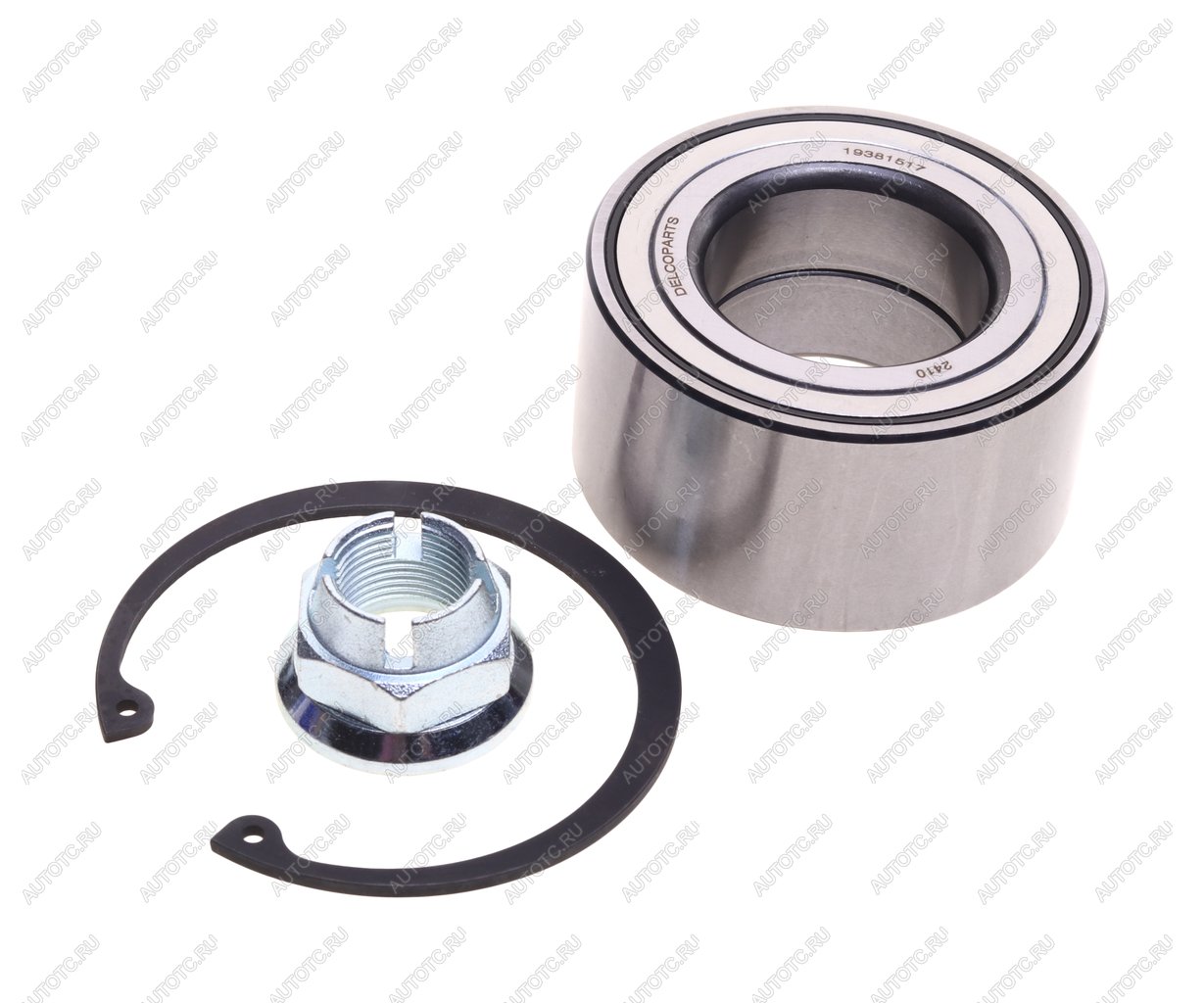 2 599 р. Подшипник ступицы RENAULT Duster (10-) задней комплект DELCOPARTS DELCOPARTS 19381517  с доставкой в г. Майкоп