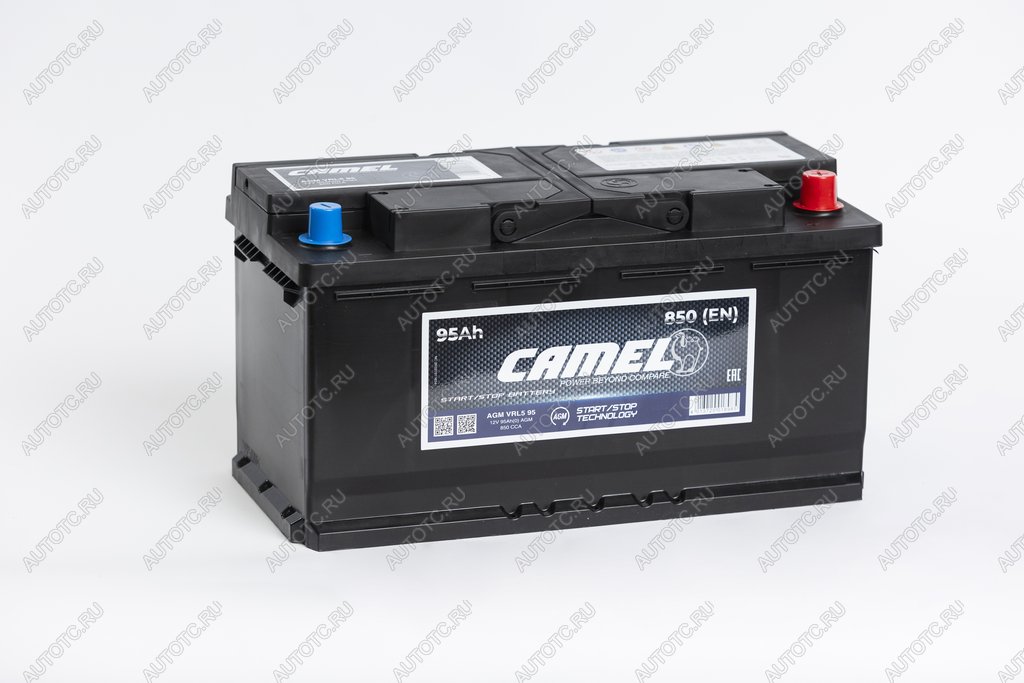 19 849 р. Аккумулятор CAMEL AGM 95Ач обратная полярность CAMEL 6ст95(0) l5  с доставкой в г. Майкоп