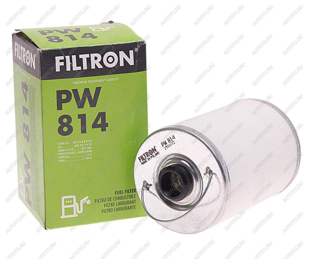 669 р. Фильтр топливный MERCEDES O402 FILTRON FILTRON pw814  с доставкой в г. Майкоп