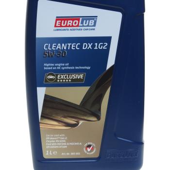 1 399 р. Масло моторное CLEANTEC DXS SPGF-6A 5W30 синт.1л EUROLUB EUROLUB 385001  с доставкой в г. Майкоп. Увеличить фотографию 2