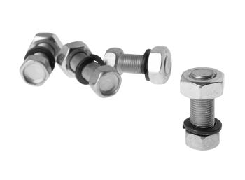 76 р. Болт М10х1.0х25 ГАЗ-3110,3302,2217,УАЗ карданный с гайкой (4шт.) в сборе ЭТНА Красная Этна 2217-22008004  с доставкой в г. Майкоп. Увеличить фотографию 1