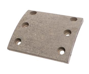 299 р. Накладка тормозной колодки SITRAK HOWO передней (короткая) OE SITRAK az450045000046  с доставкой в г. Майкоп. Увеличить фотографию 1