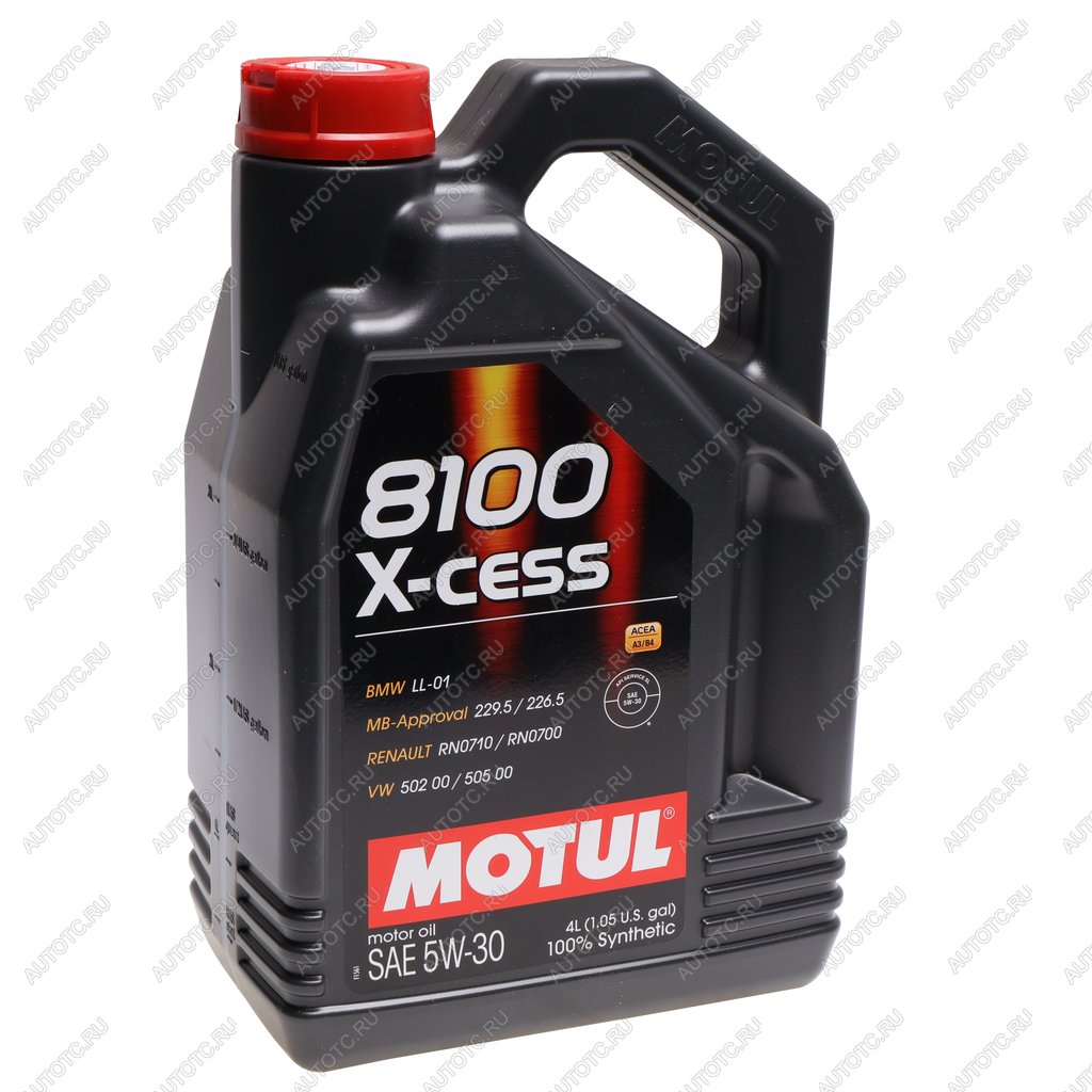 5 899 р. Масло моторное 8100 X-CESS 5W30 синт.4л MOTUL MOTUL 113529  с доставкой в г. Майкоп