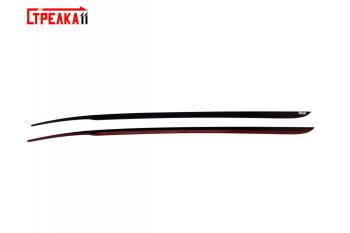 Водосток лобового стекла Стрелка 11 FAW Besturn X80 рестайлинг (2016-2021) (черные)